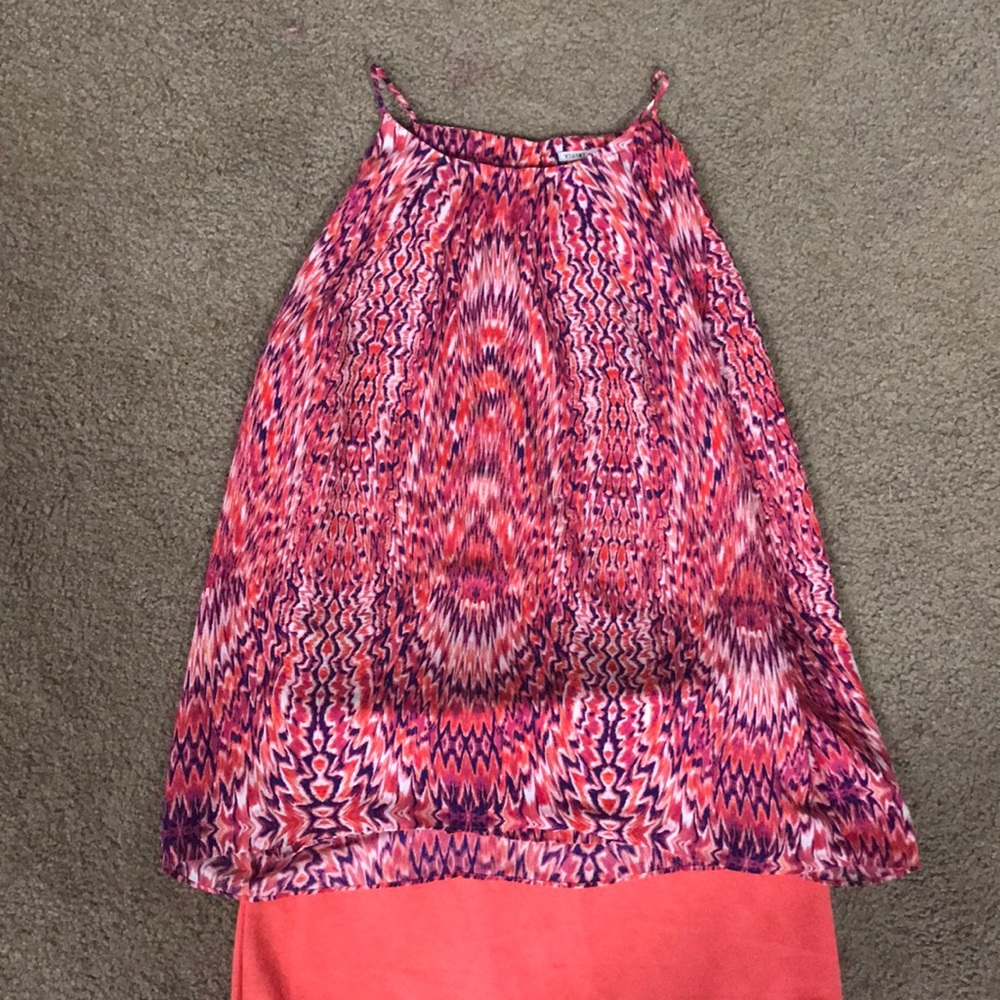 Coral Top and Skirt Bundle